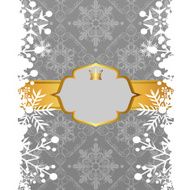 Christmas decoration silver