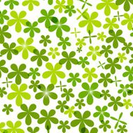 Floral green design background texture