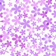 Floral purple design background texture