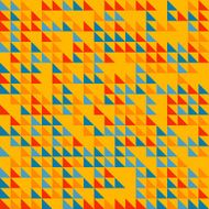 Colorful trianglulation pattern N6