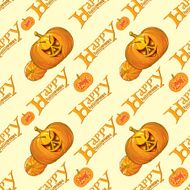 seamless pattern for packing on Halloween