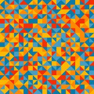 Colorful trianglulation pattern N7