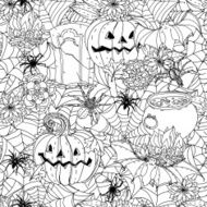 Pattern for coloring book N34