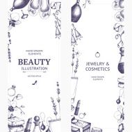 Vintage fashion template N4