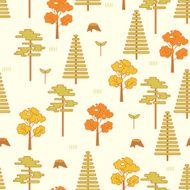 Forest seamless pattern N12