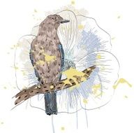 bird and flower N5