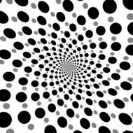 vortex black and white design background vector N2