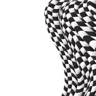checkered flag background race design vector N4