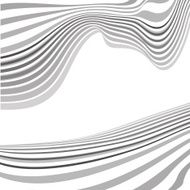 mobious optical art wave vector background black and white N5
