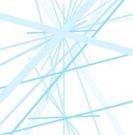 blue tech lines background vector design on white N4