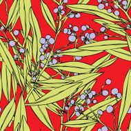 Seamless Pattern with floral ornament N18