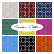 Vector seamless pattern set N7