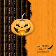 Halloween party card
