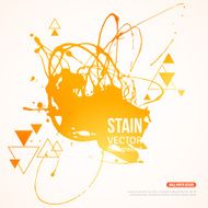 Splatter Paint Banner Vector Illustration N2