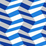 Seamless blue-white striped background Vector illustration