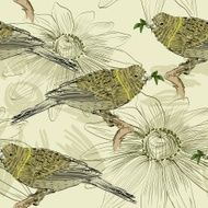 bird and flower N8