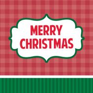 Christmas Greeting card design vector