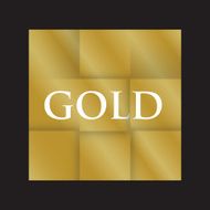 gold paper folded background N2