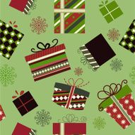 Retro Christmas Gift boxes N5