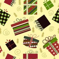 Retro Christmas Gift boxes N7