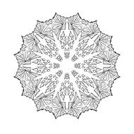 Mandala Ethnic abstract decorative elements N2