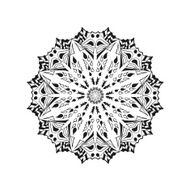 Mandala Ethnic abstract decorative elements N4