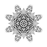 Mandala Ethnic abstract decorative elements N5