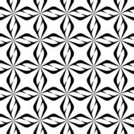 Black and white seamless pattern modern stylish N13