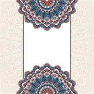 Floral oriental pattern N15