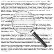 Magnifying glass vector illustration N3