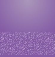 Floral ornament border