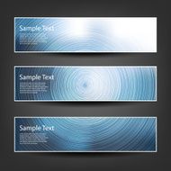 Set of Colorful Bright Horizontal Headers and Banners N7