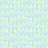 Clouds in the sky (vector background)