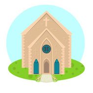 Vector church icon