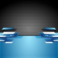 Abstract tech geometric corporate background