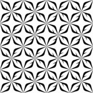 Black and white seamless pattern modern stylish N15