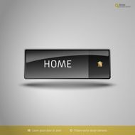 Black Glossy Button N17
