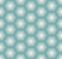 geometric pattern of hexagons N2