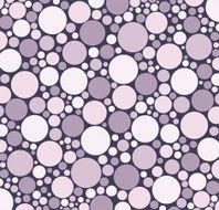 bright cold colors ping violet Colorful circles of different sizes