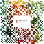 Abstract geometric template N6