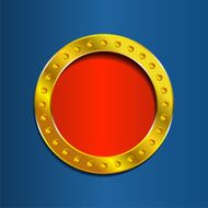 Shining retro frame banner Vector illustration N5