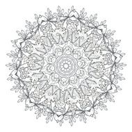 exquisite mandala pattern design N17