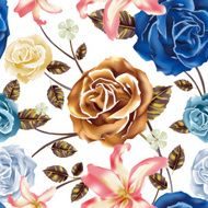 attractive floral seamless background N2