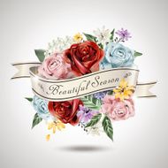 gorgeous bouquet design with ribbon N2