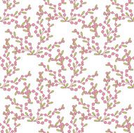 Seamless pattern from plants
