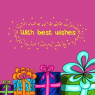 With best wishes