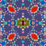 Geometric seamless background