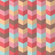 Retro Chevron Pattern N4