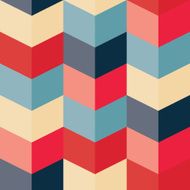 Retro Chevron Pattern N7