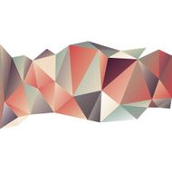Polygon Vector Background N21